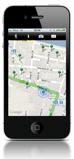 WalkSpace iphone app
